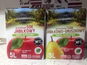 cydr jabłkowy i jabłkowo-gruszkowy